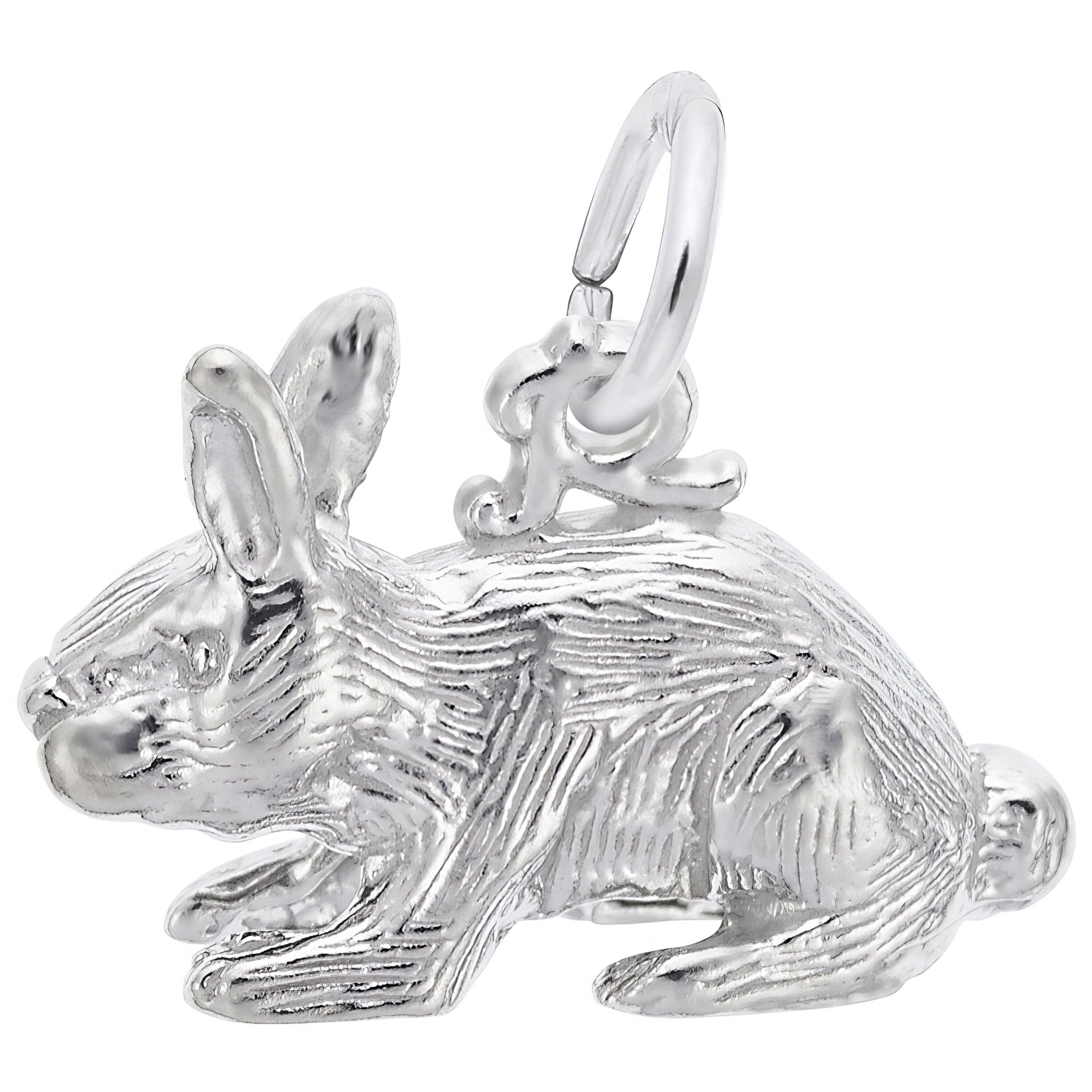 Sterling Silver Rabbit Charm – FindingKing