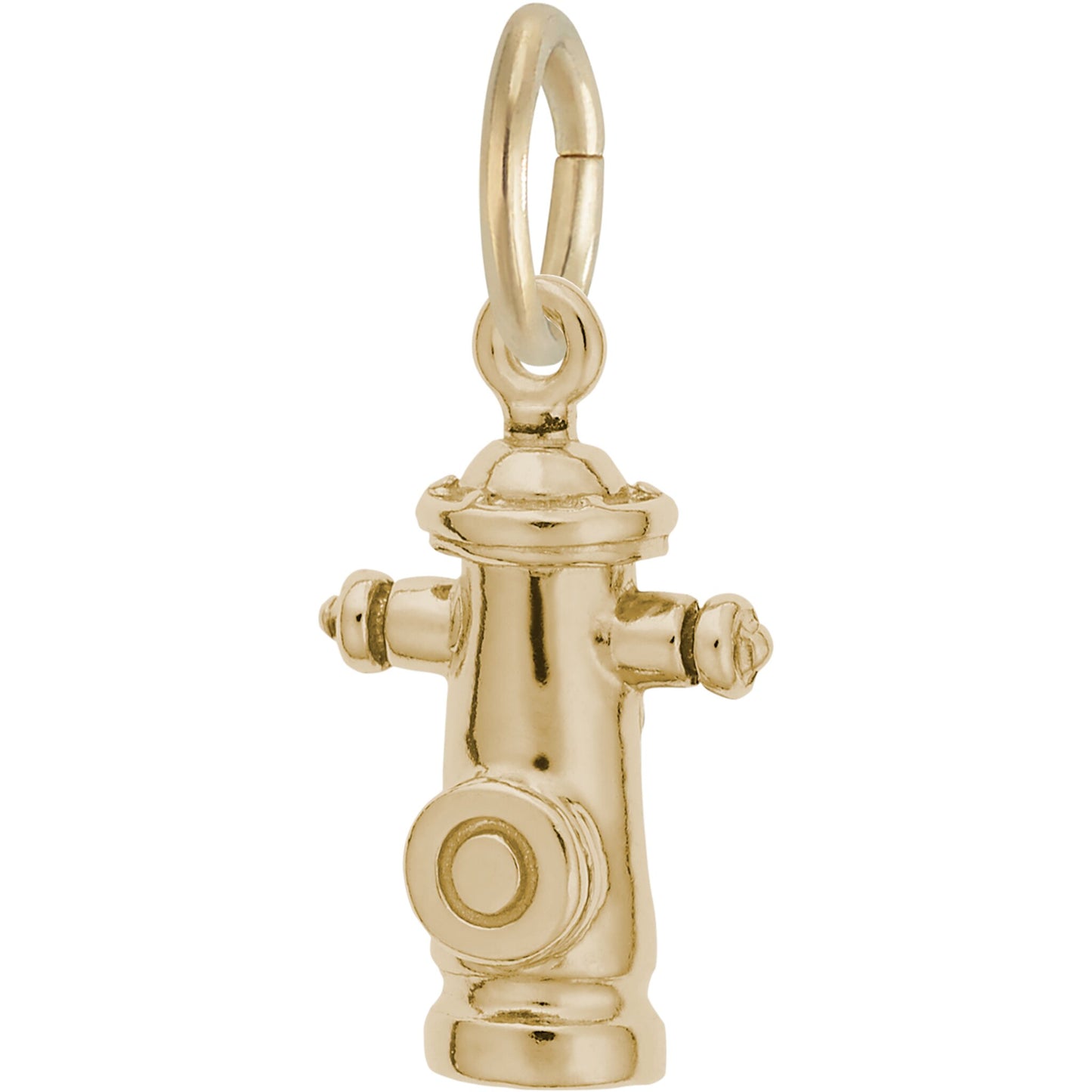Fire Hydrant Charm - Metal - Sterling Silver