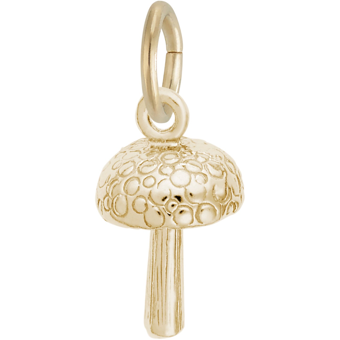 Mushroom Charm - Metal - Sterling Silver