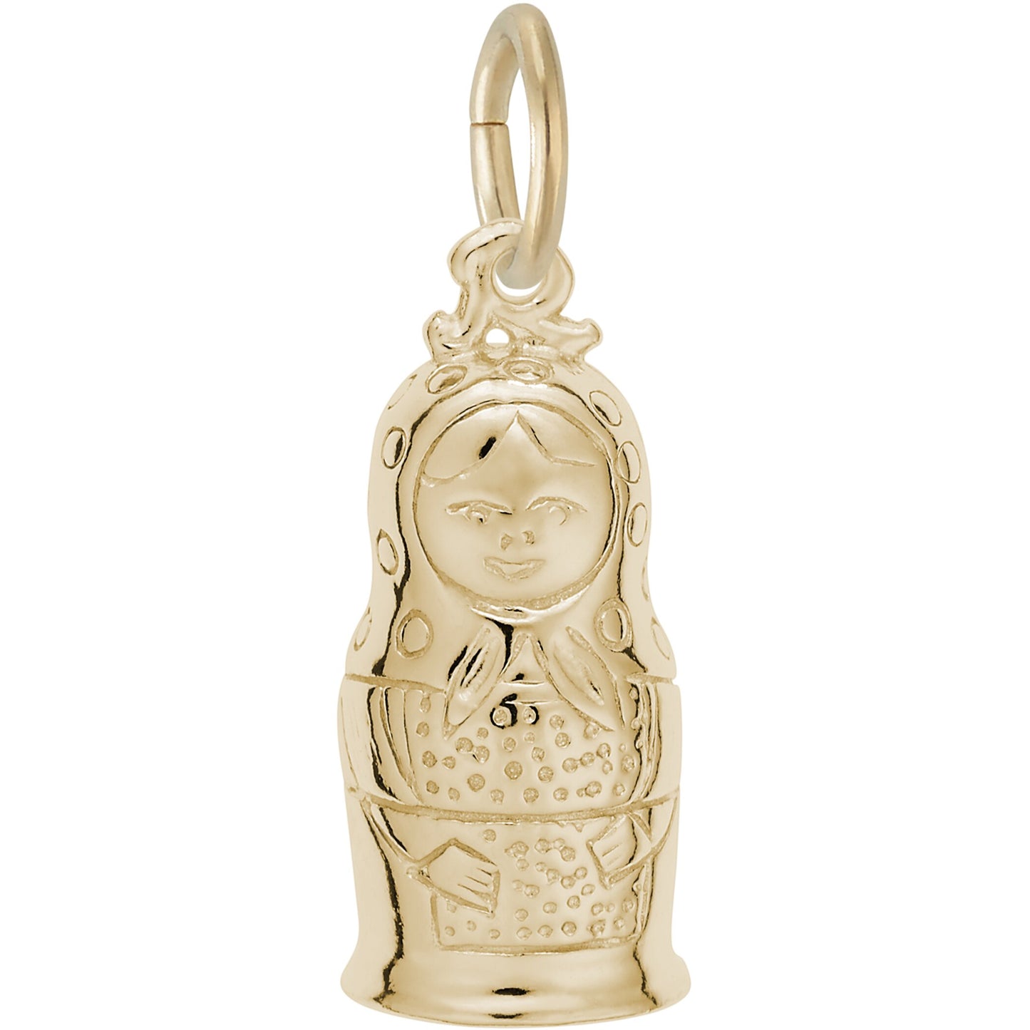 Sterling Silver Matryoshk Doll Charm