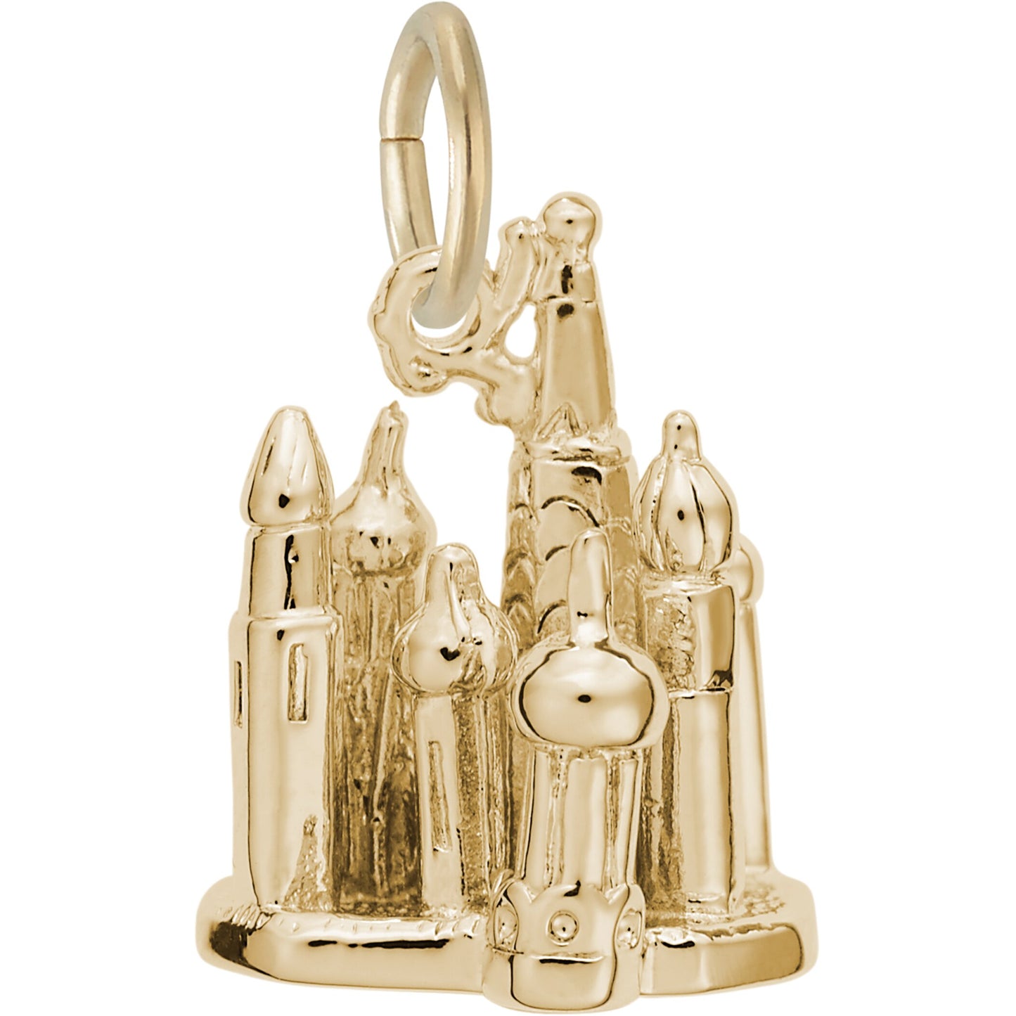 St. Basils Cathedral Charm - Metal - Sterling Silver