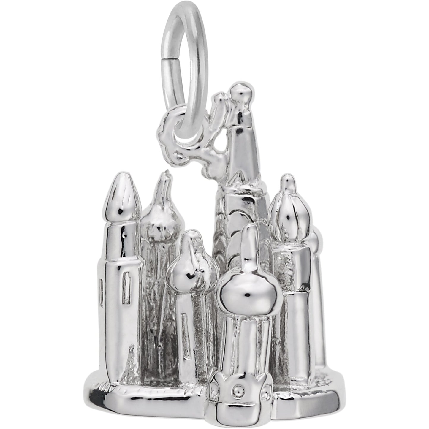 St. Basils Cathedral Charm - Metal - Sterling Silver