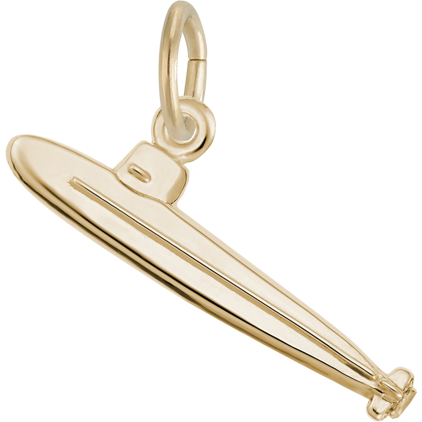 Submarine Charm - Metal - Sterling Silver