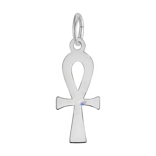 Ankh Charm - Metal - Sterling Silver