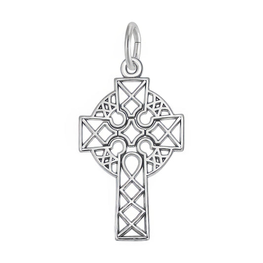 Sterling Silver Celtic Cross Charm