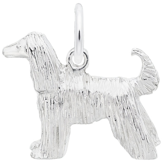 Afghan Charm - Metal - Sterling Silver