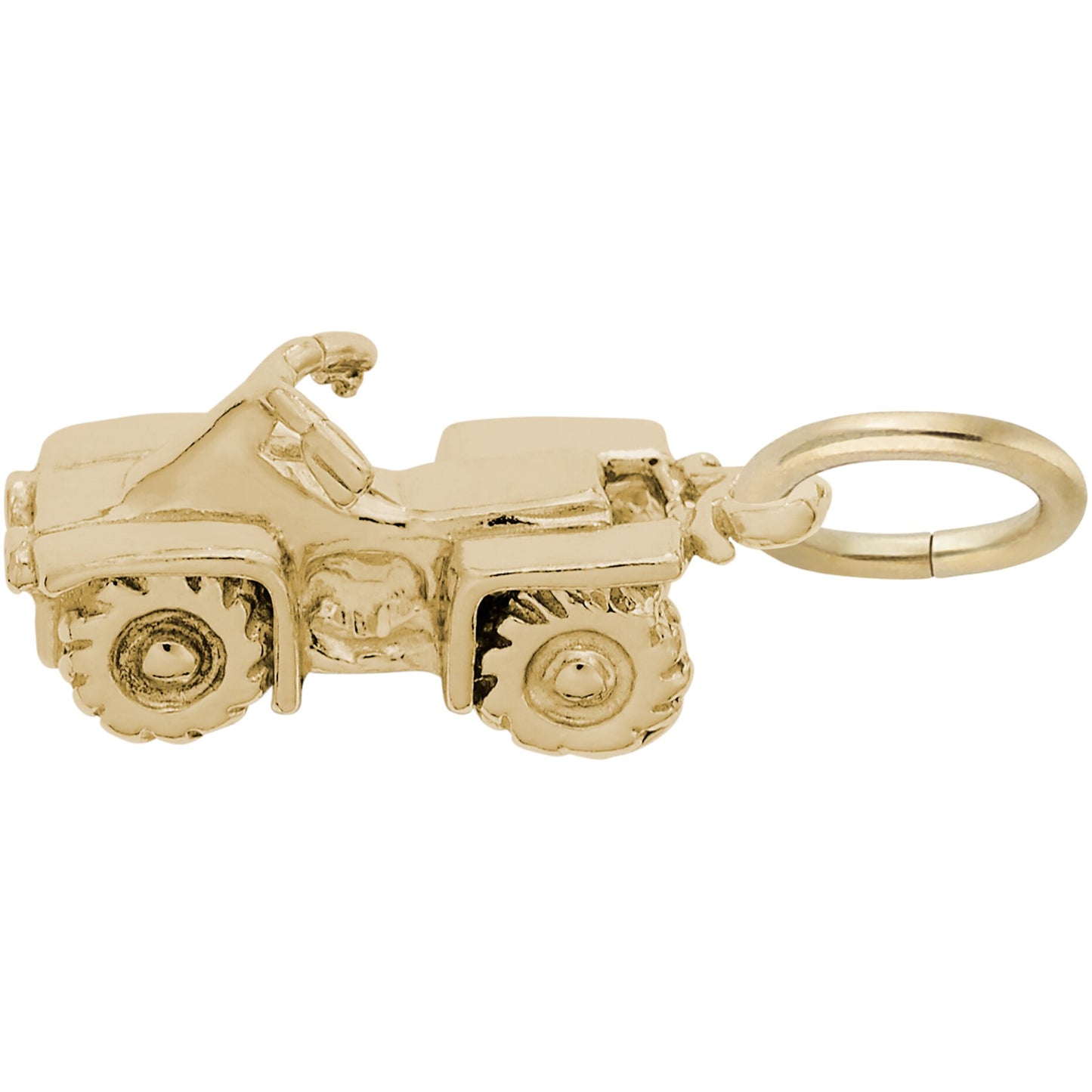ATV Charm - Metal - Sterling Silver