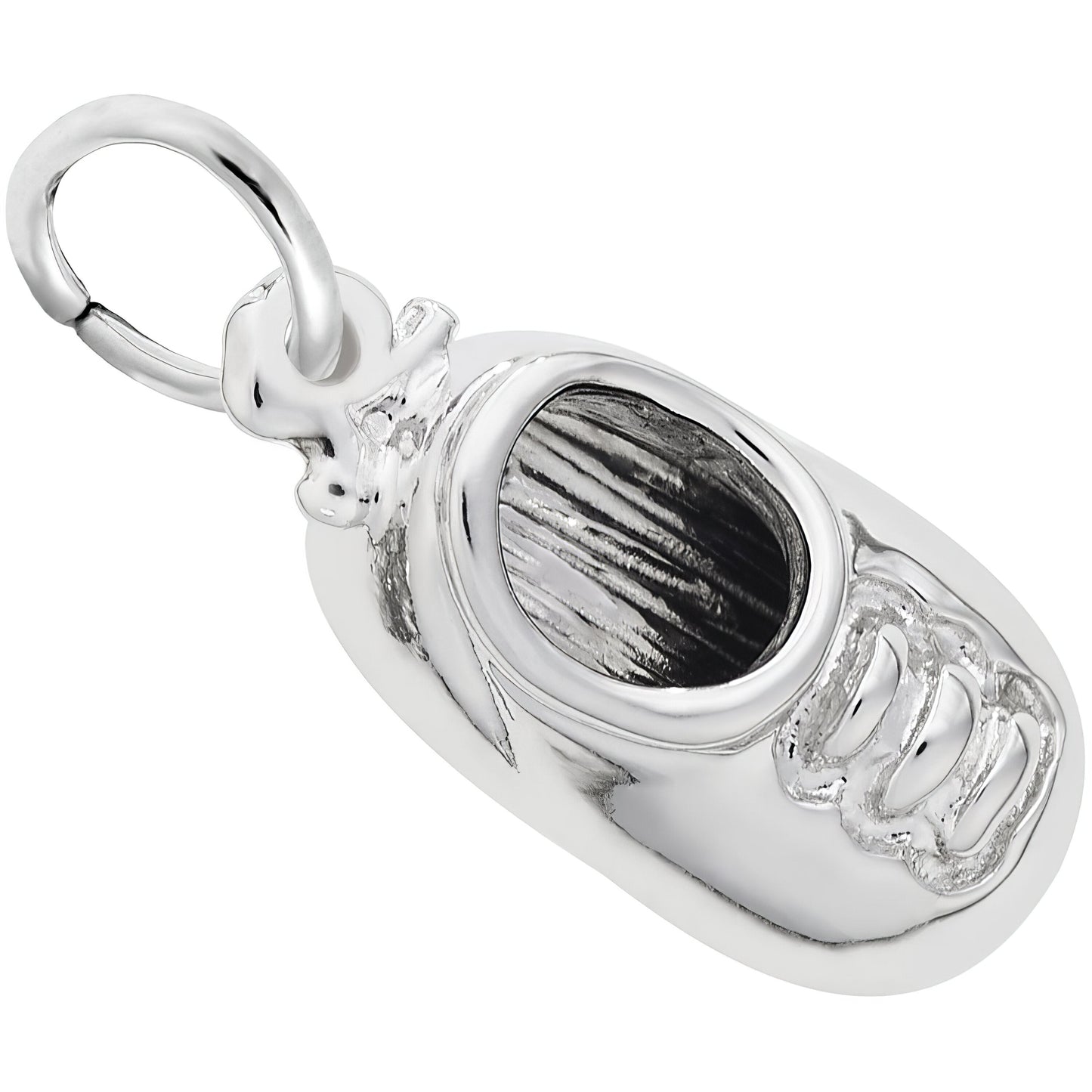 Charms Sterling Silver Baby Shoes Charm