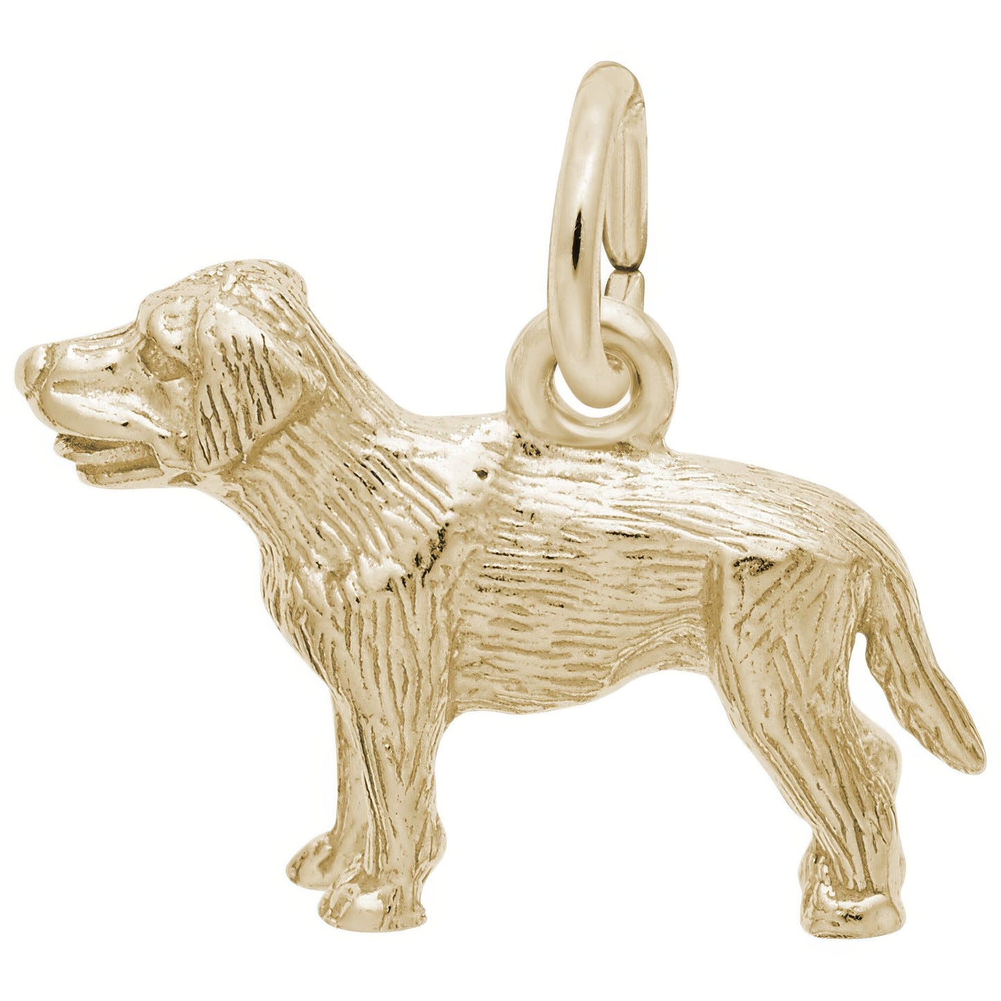 Sterling Silver Small Labrador Retriever Dog Charm