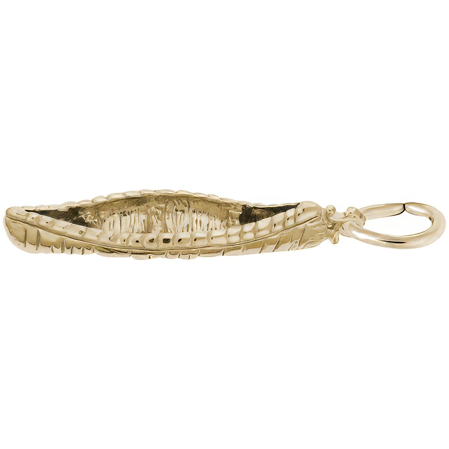 Canoe Charm - Metal - Sterling Silver