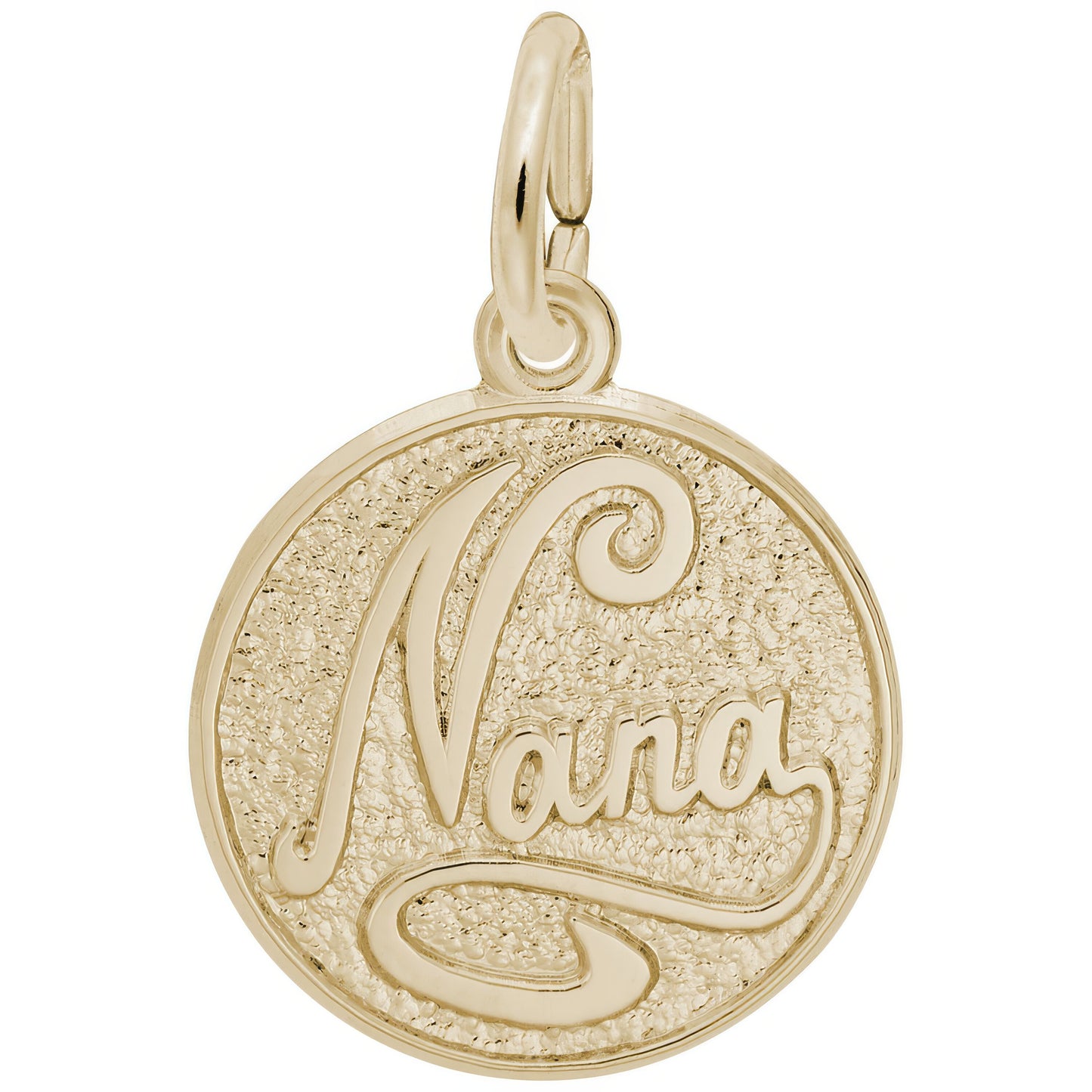 Sterling Silver Nana Disc Charm