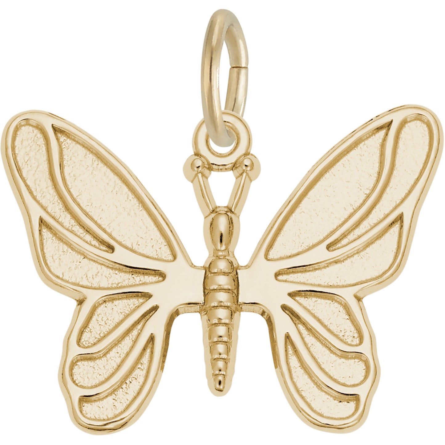 Classic Butterfly Charm - Metal - Sterling Silver