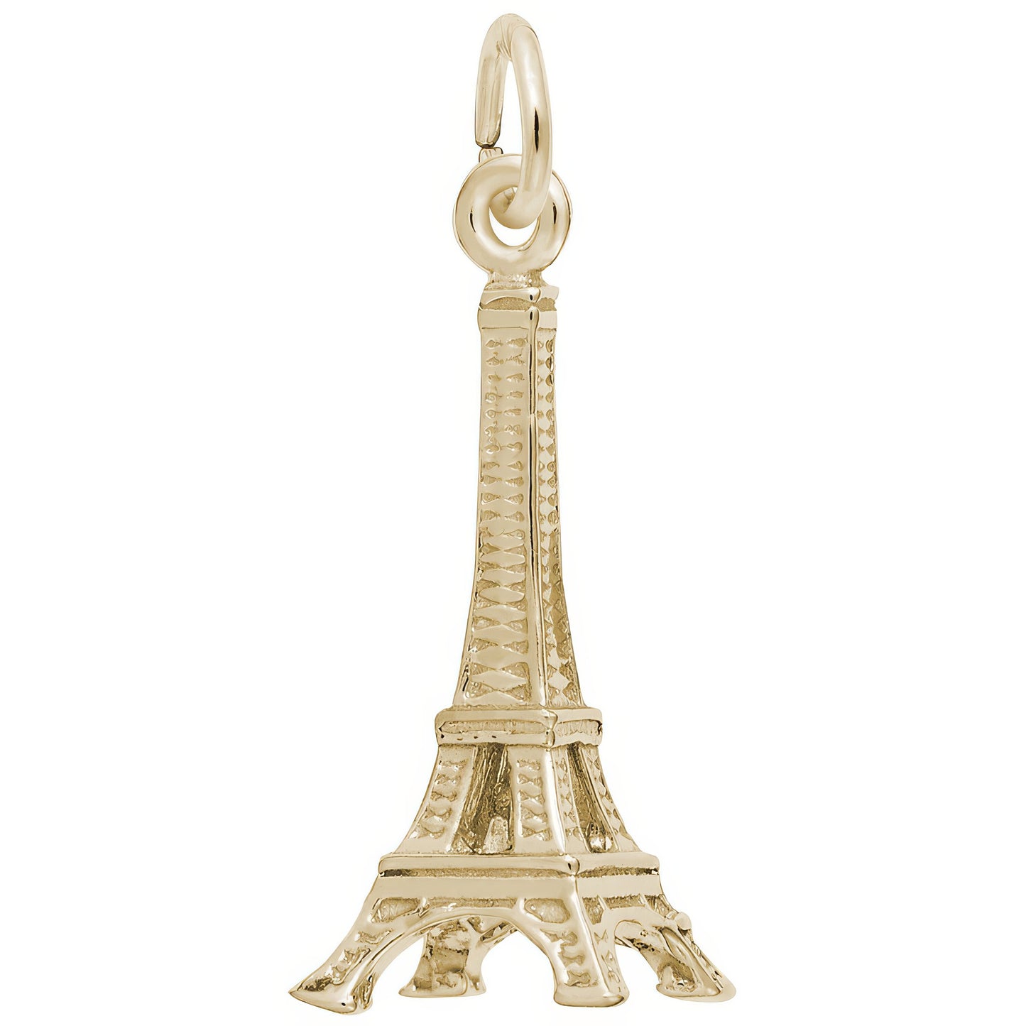 Sterling Silver Eiffel Tower Charm - 18mm x 8mm