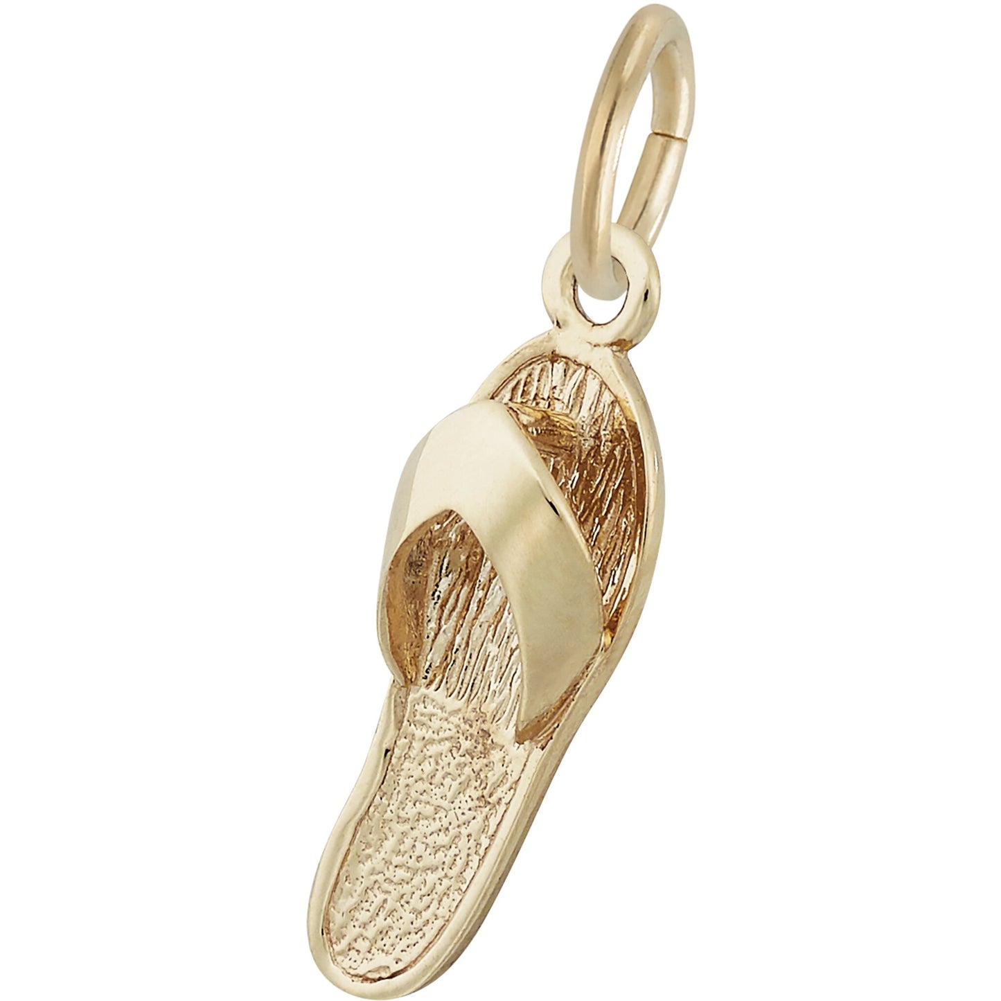 Sandal Charm - Metal - Sterling Silver