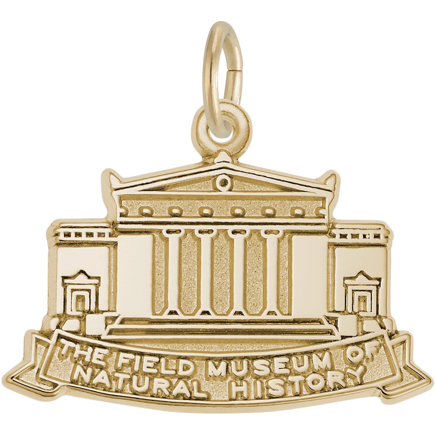 Field Museum of Natural History Charm - Metal - Sterling Silver