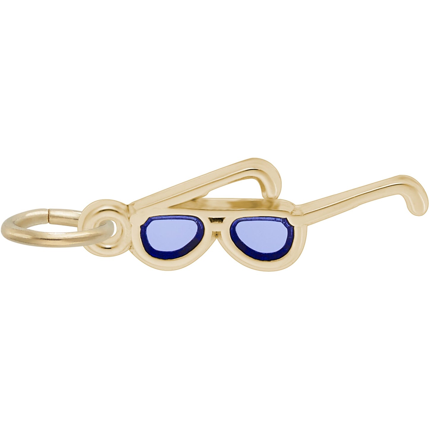 Sterling Silver Sunglasses Charm - 16mm x 4mm