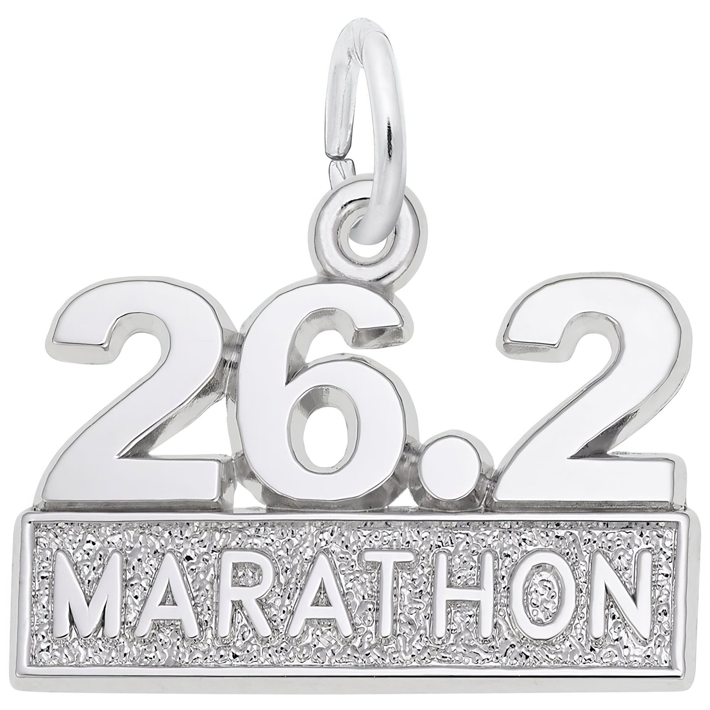 Sterling Silver Full Marathon Charm