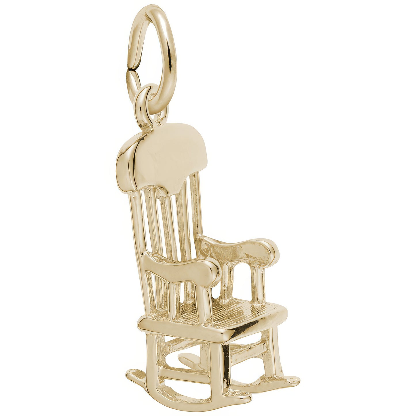 Rocking Chair Charm - Metal - Sterling Silver
