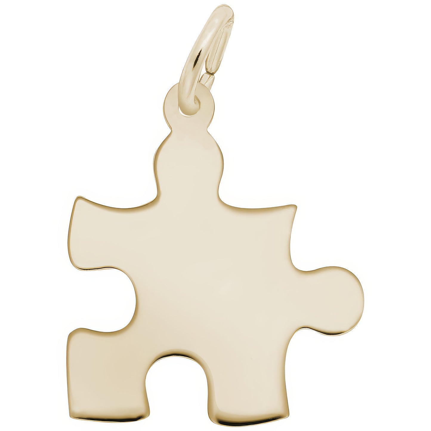 Charms Sterling Silver Puzzle Piece Charm