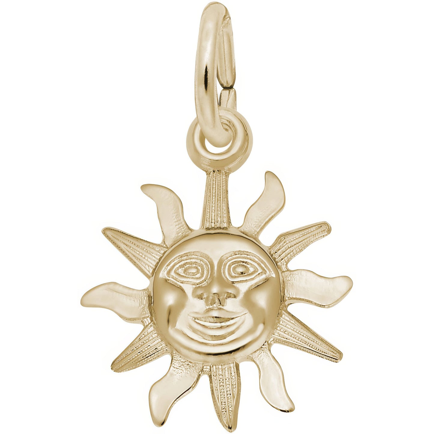 Belize Sun Small Charm - Metal - Sterling Silver