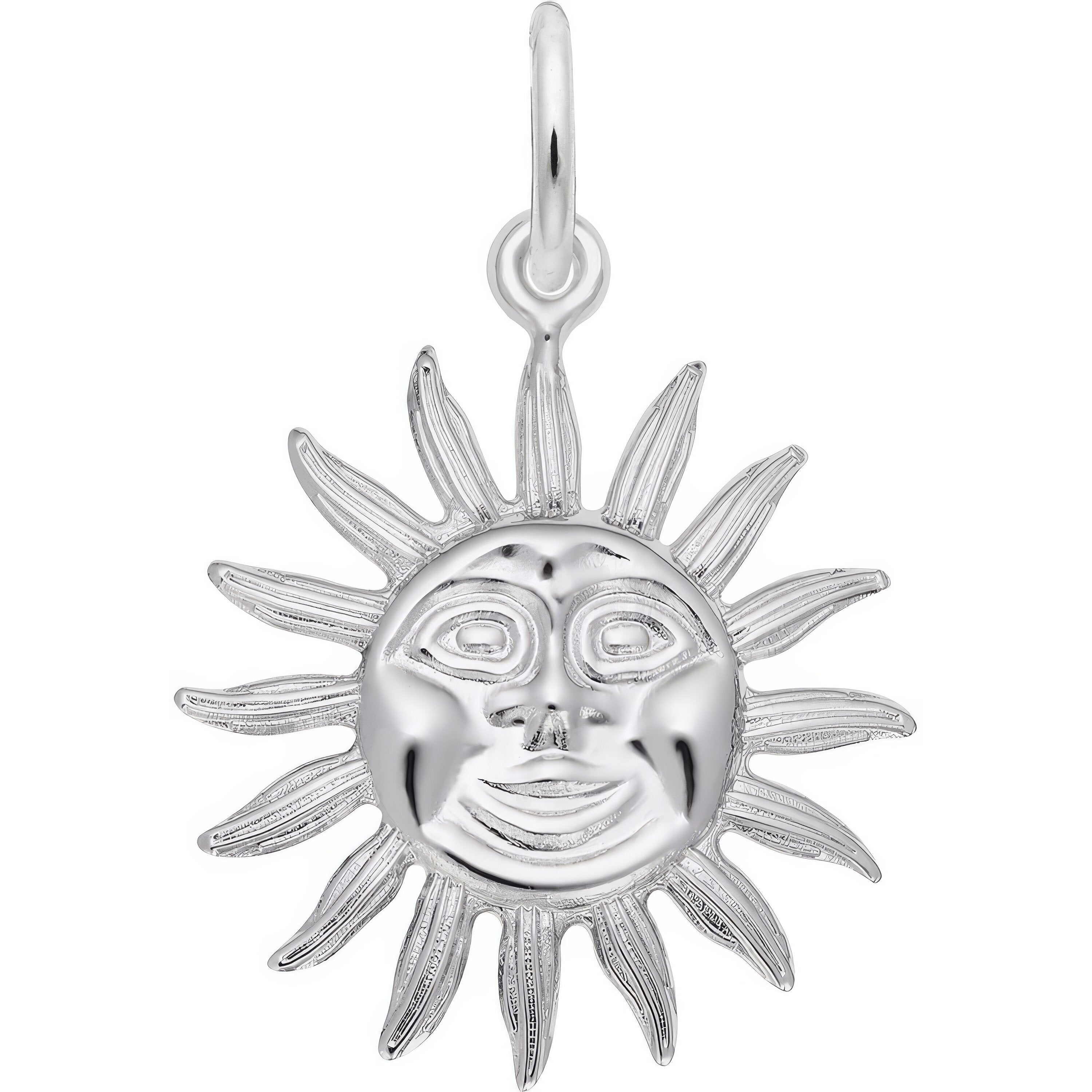 Belize Sun Large Charm - Metal - Sterling Silver – FindingKing
