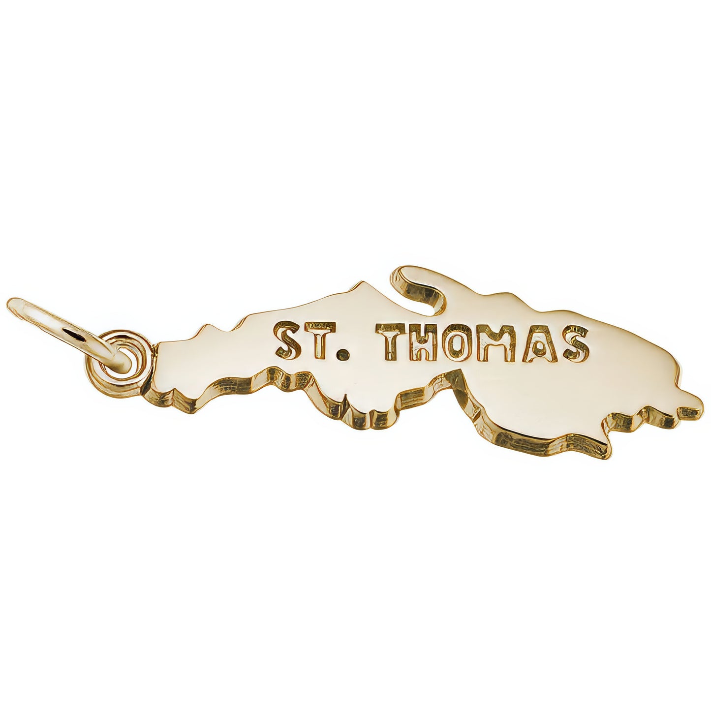 St. Thomas Charm - Metal - Sterling Silver