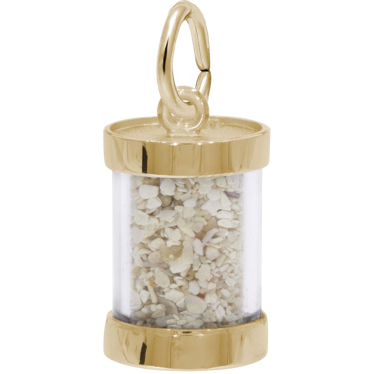 Antigua Sand Capsule Charm - Metal - Sterling Silver