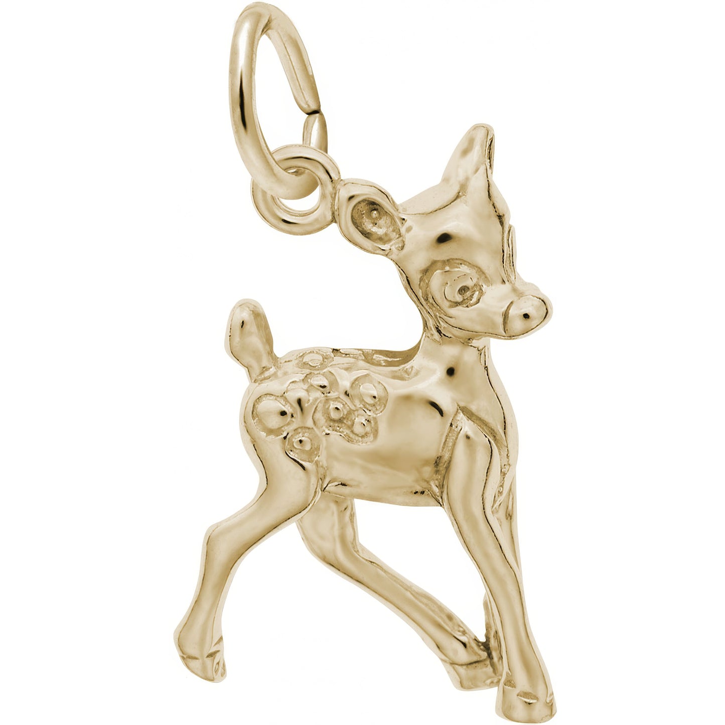 Fawn Charm - Metal - Sterling Silver