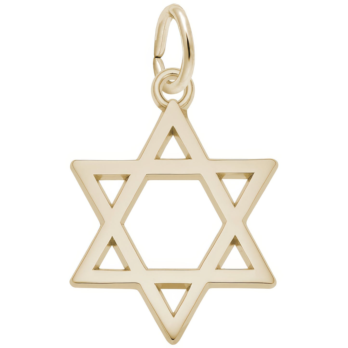 Sterling Silver Star of David Charm