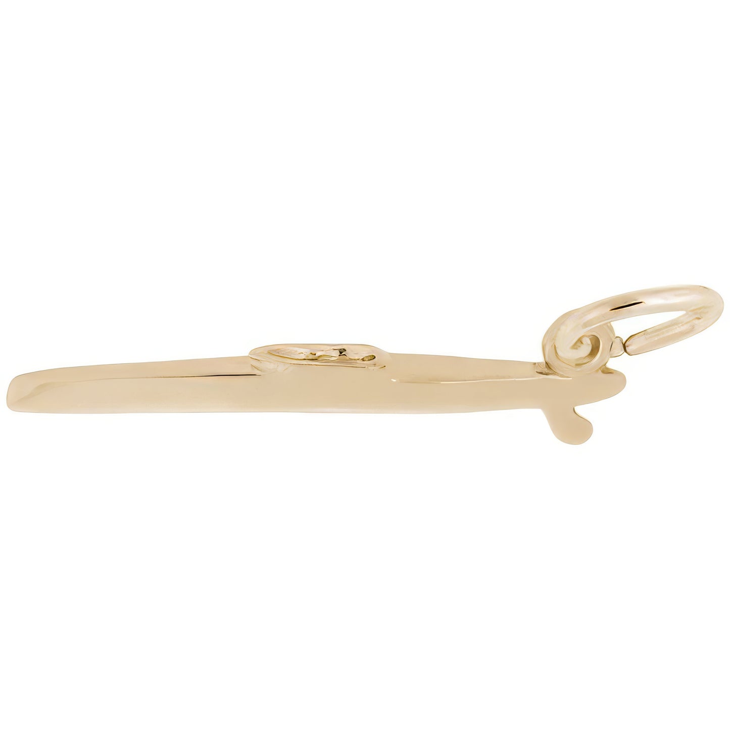 Kayak Charm, Sterling Silver