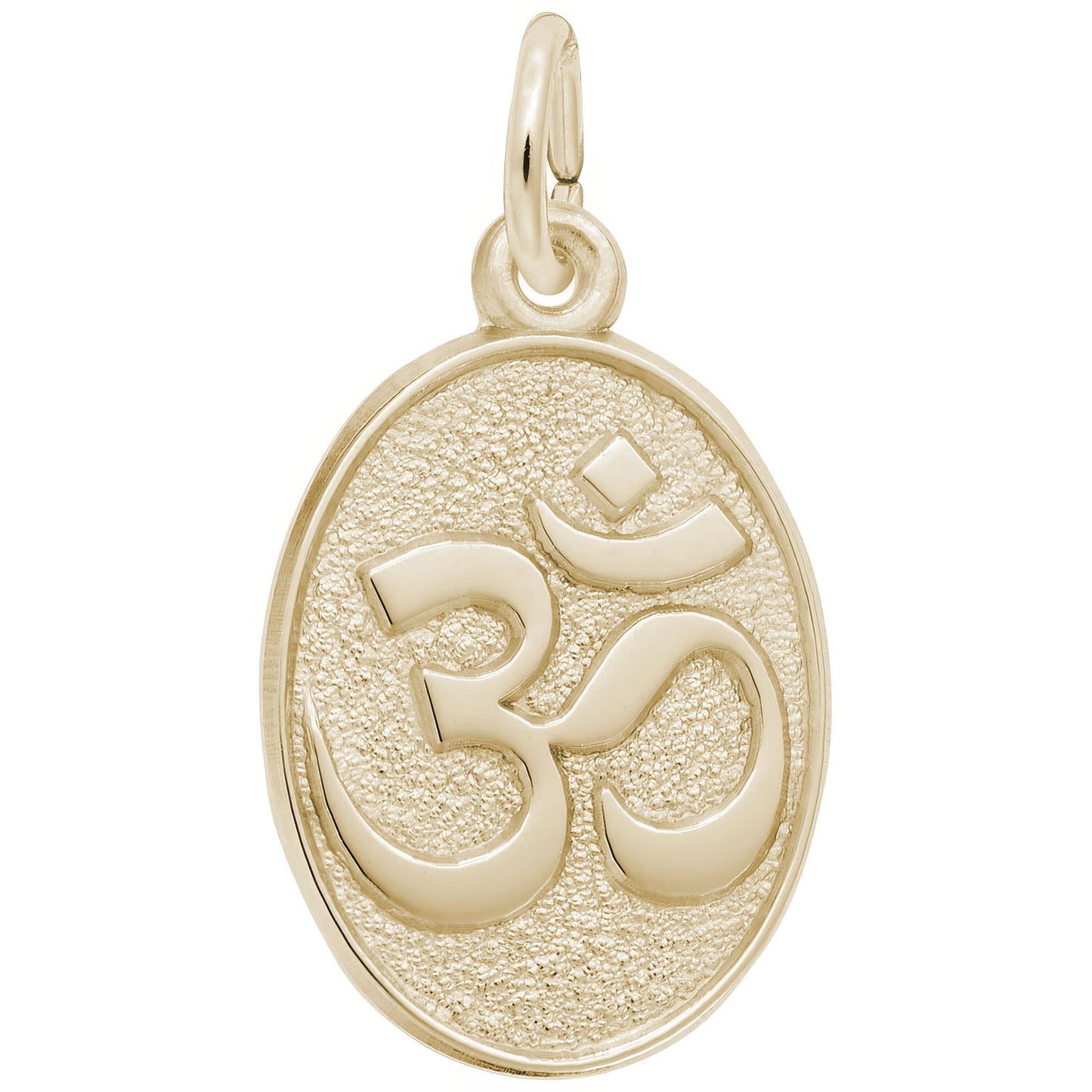 Sterling Silver Yoga Symbol Charm