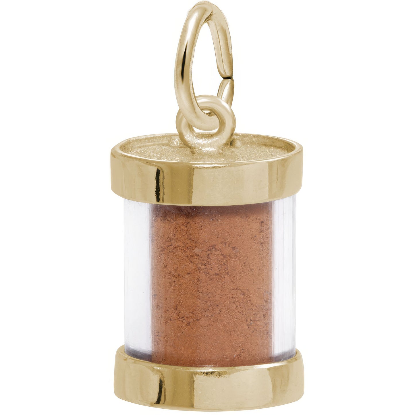 PEI Sand Capsule Charm - Metal - Sterling Silver