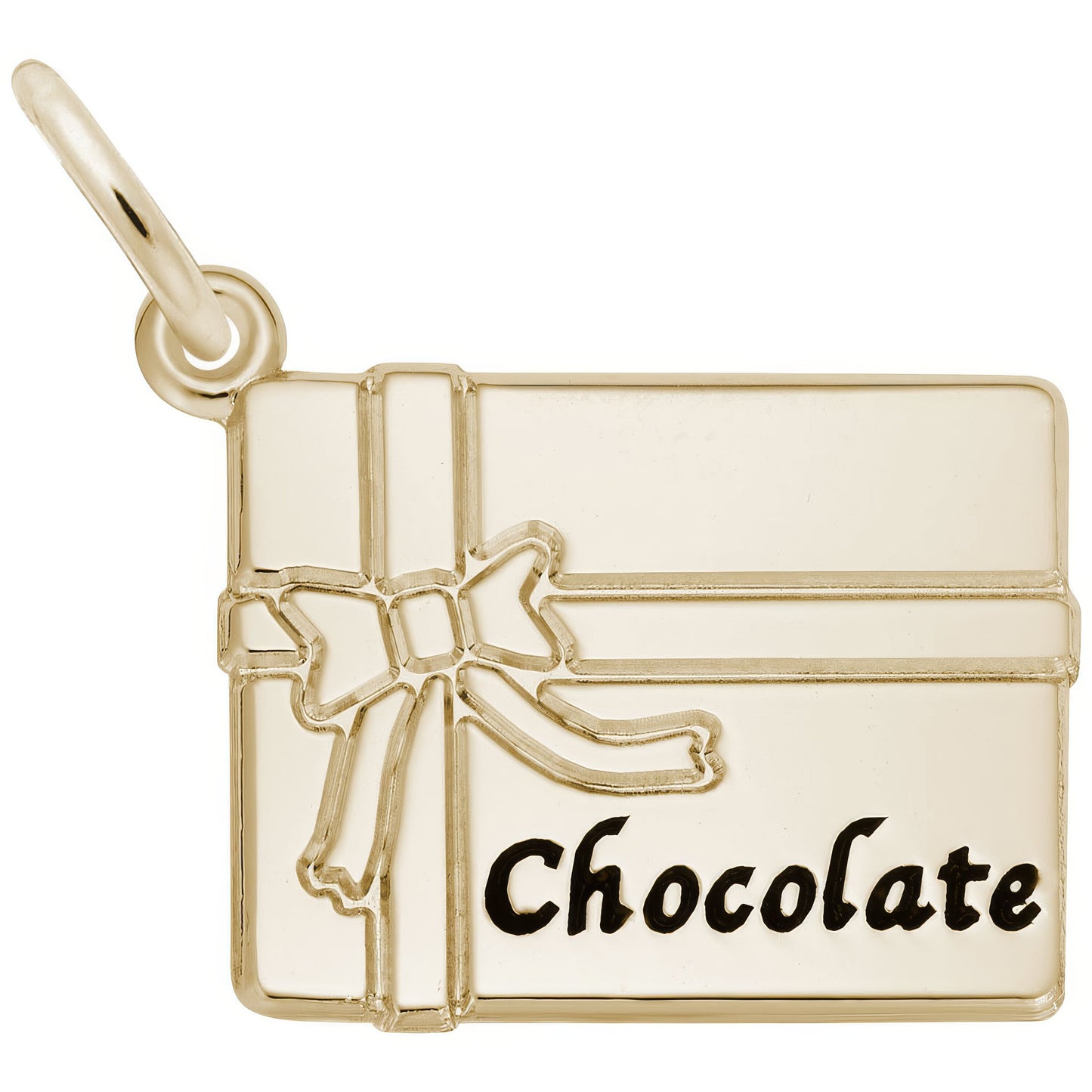 Sterling Silver Chocolate Box Charm