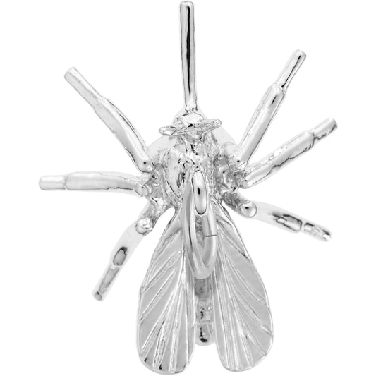 Mosquito Charm - Metal - Sterling Silver