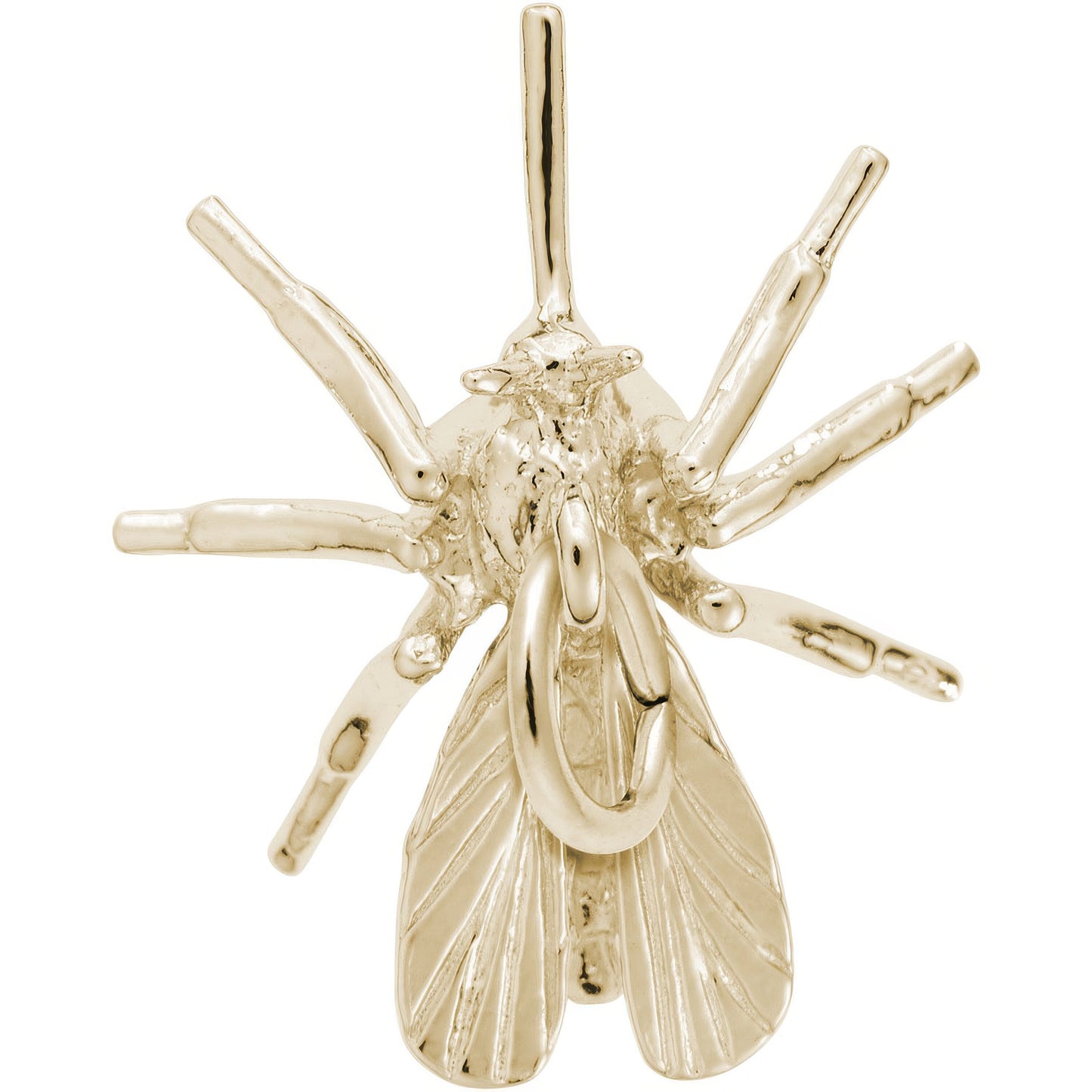Mosquito Charm - Metal - Sterling Silver