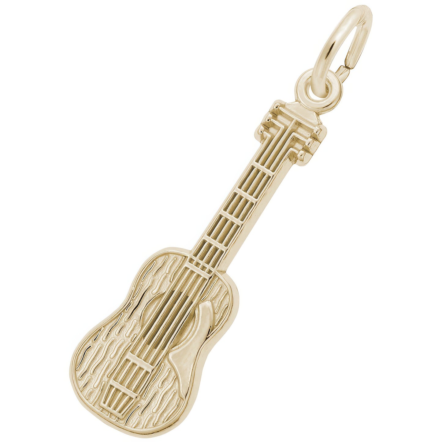 Sterling Silver Guitar Charm