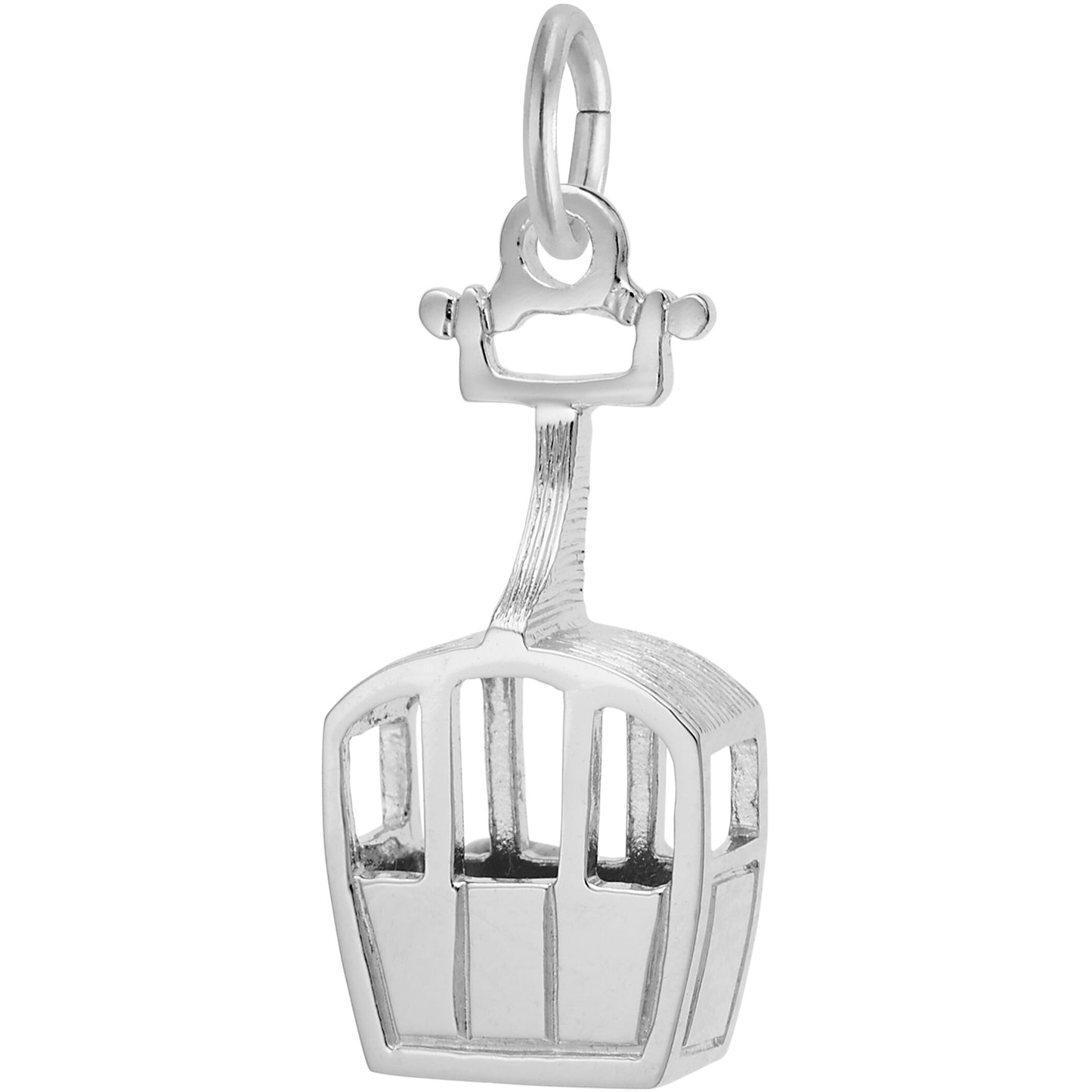 Classic Gondola Charm - Metal - Sterling Silver