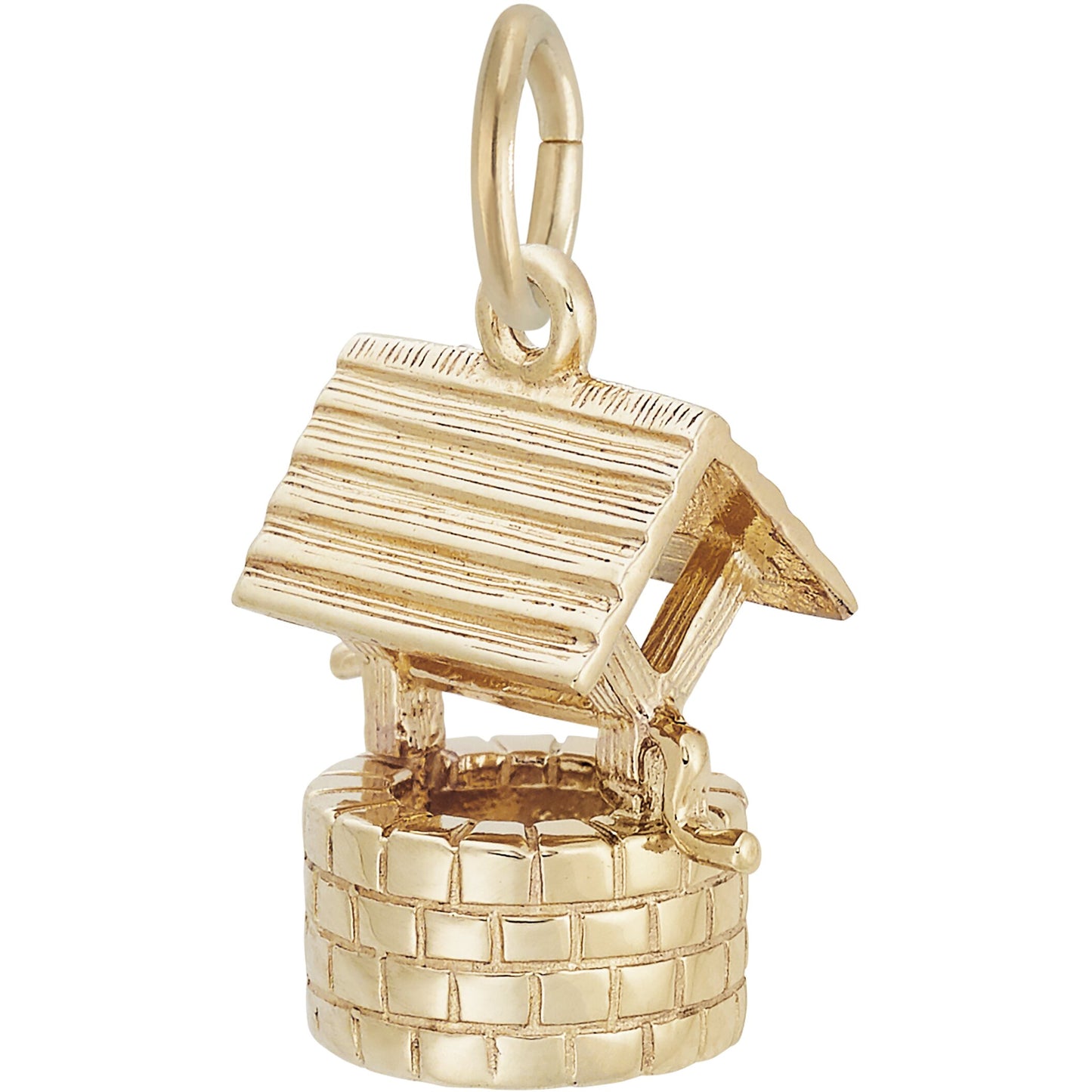 Wishing Well Charm - Metal - Sterling Silver
