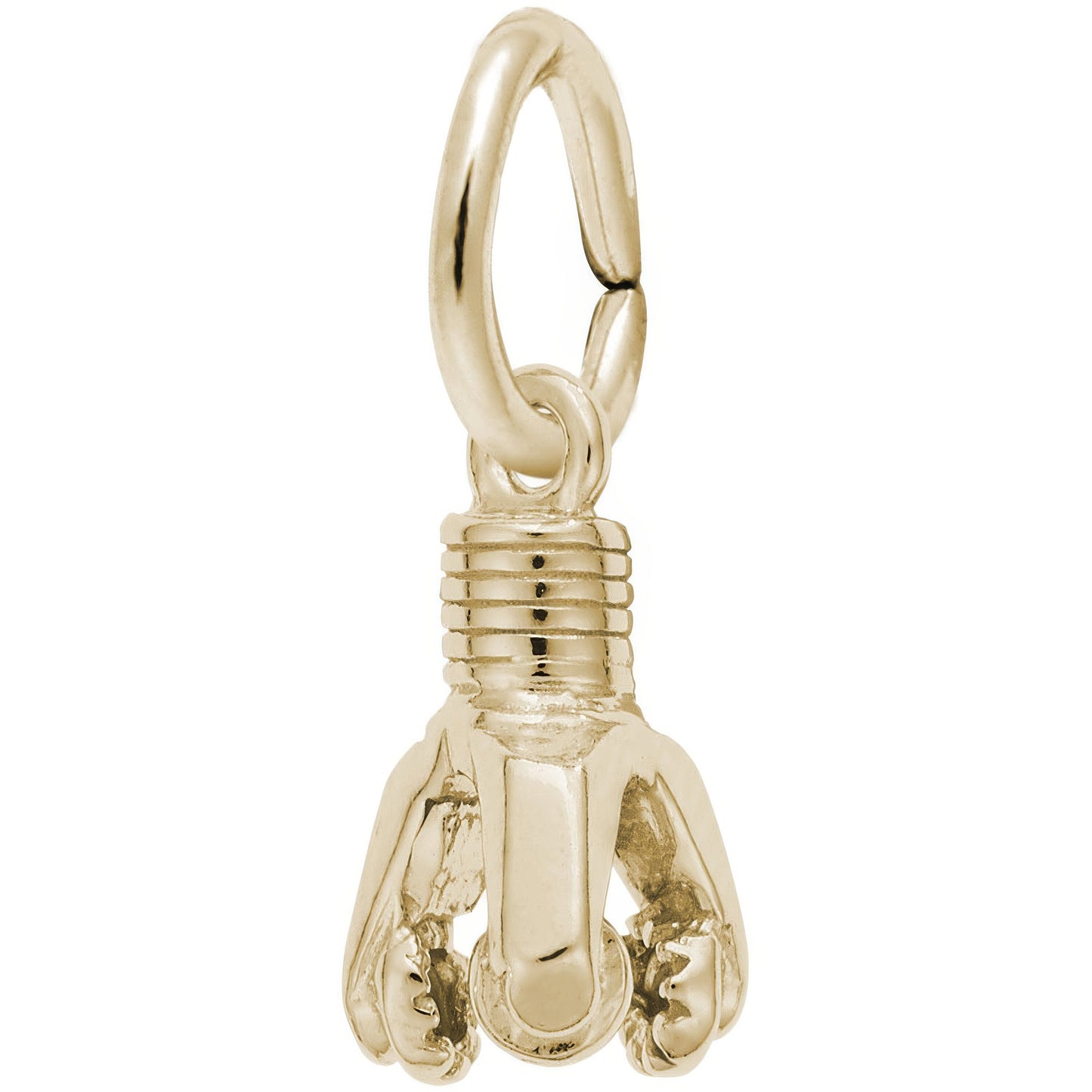 Oil Drill Charm - Metal - Sterling Silver