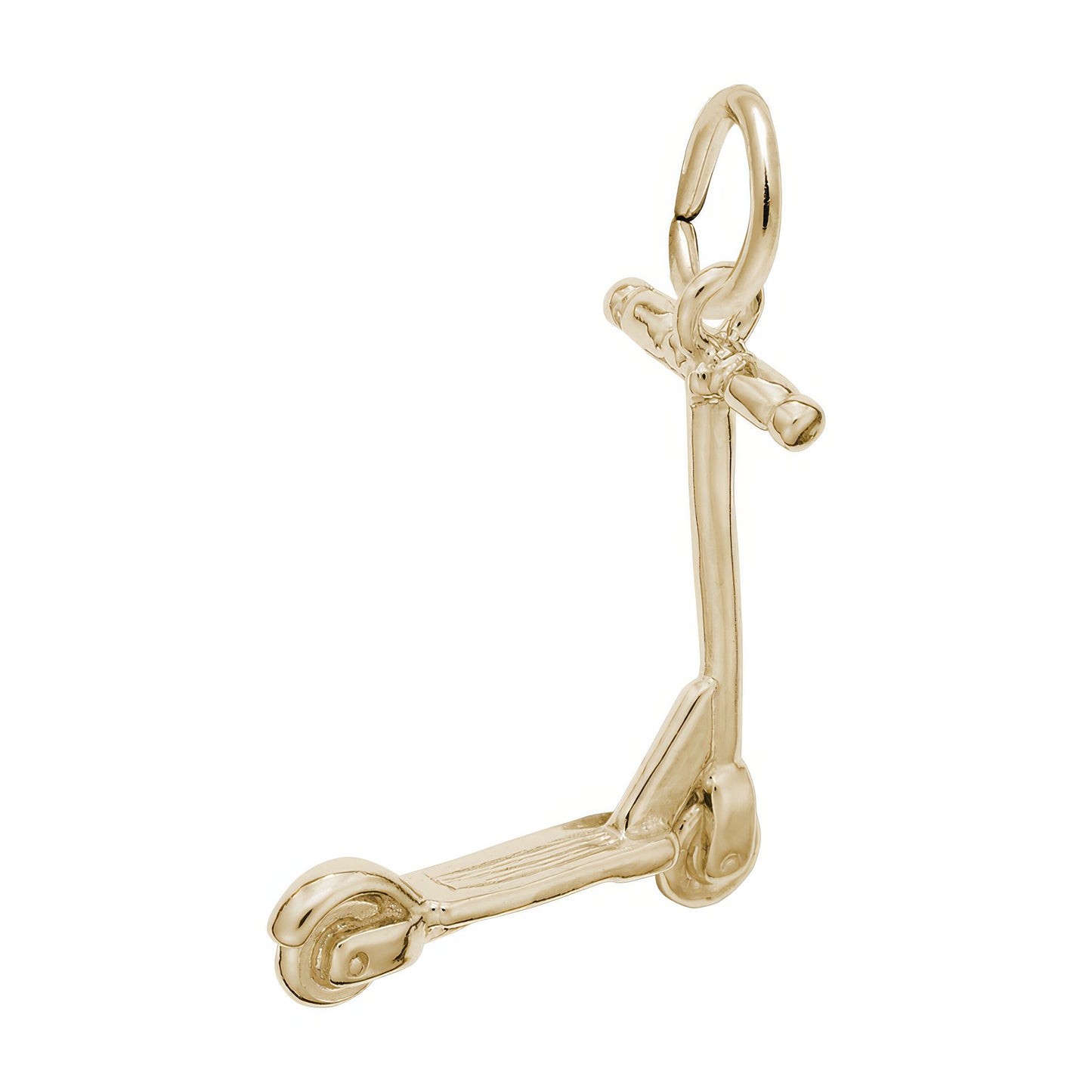 Scooter Charm - Metal - Sterling Silver