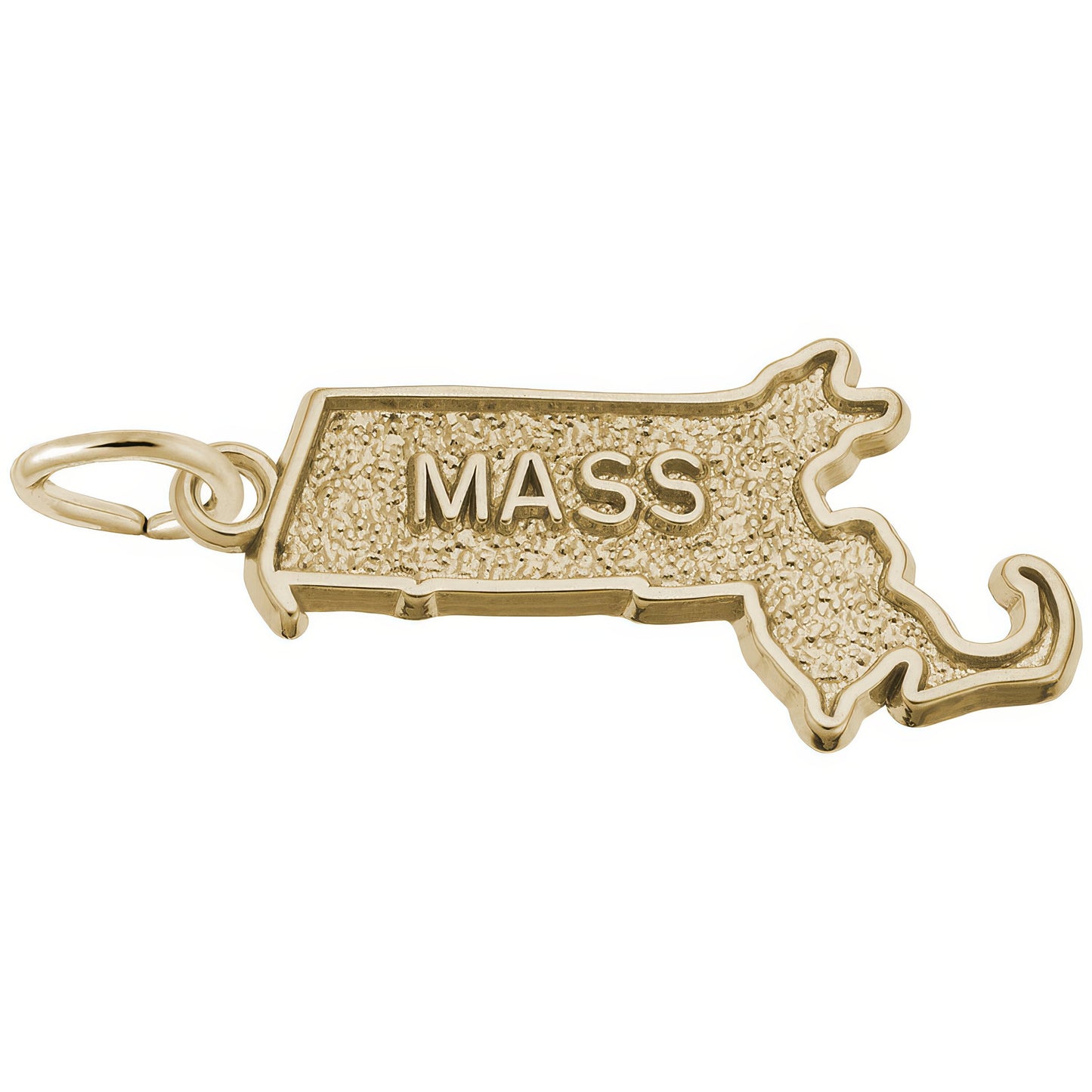 Massachusetts Charm - Metal - Sterling Silver
