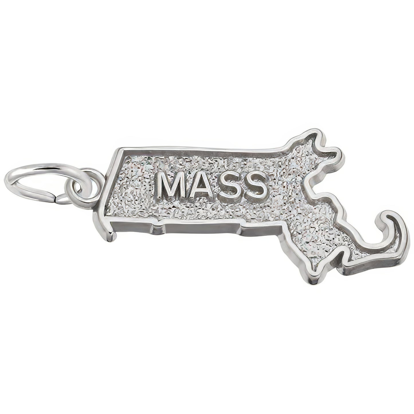 Massachusetts Charm - Metal - Sterling Silver