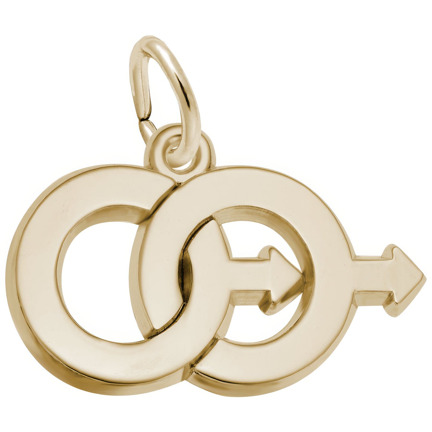 Male Twins Charm - Metal - Sterling Silver