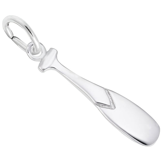 Oar Charm - Metal - Sterling Silver