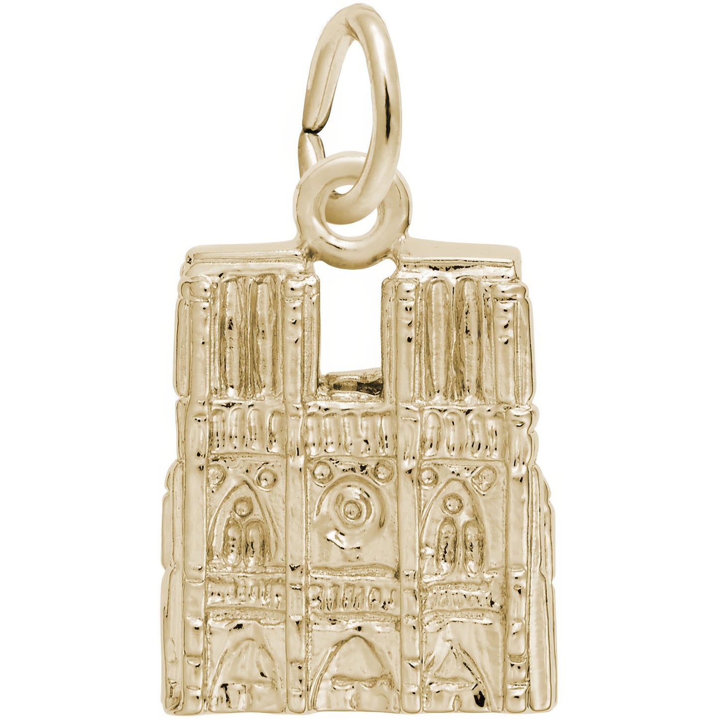 Notre Dame Charm - Metal - Sterling Silver