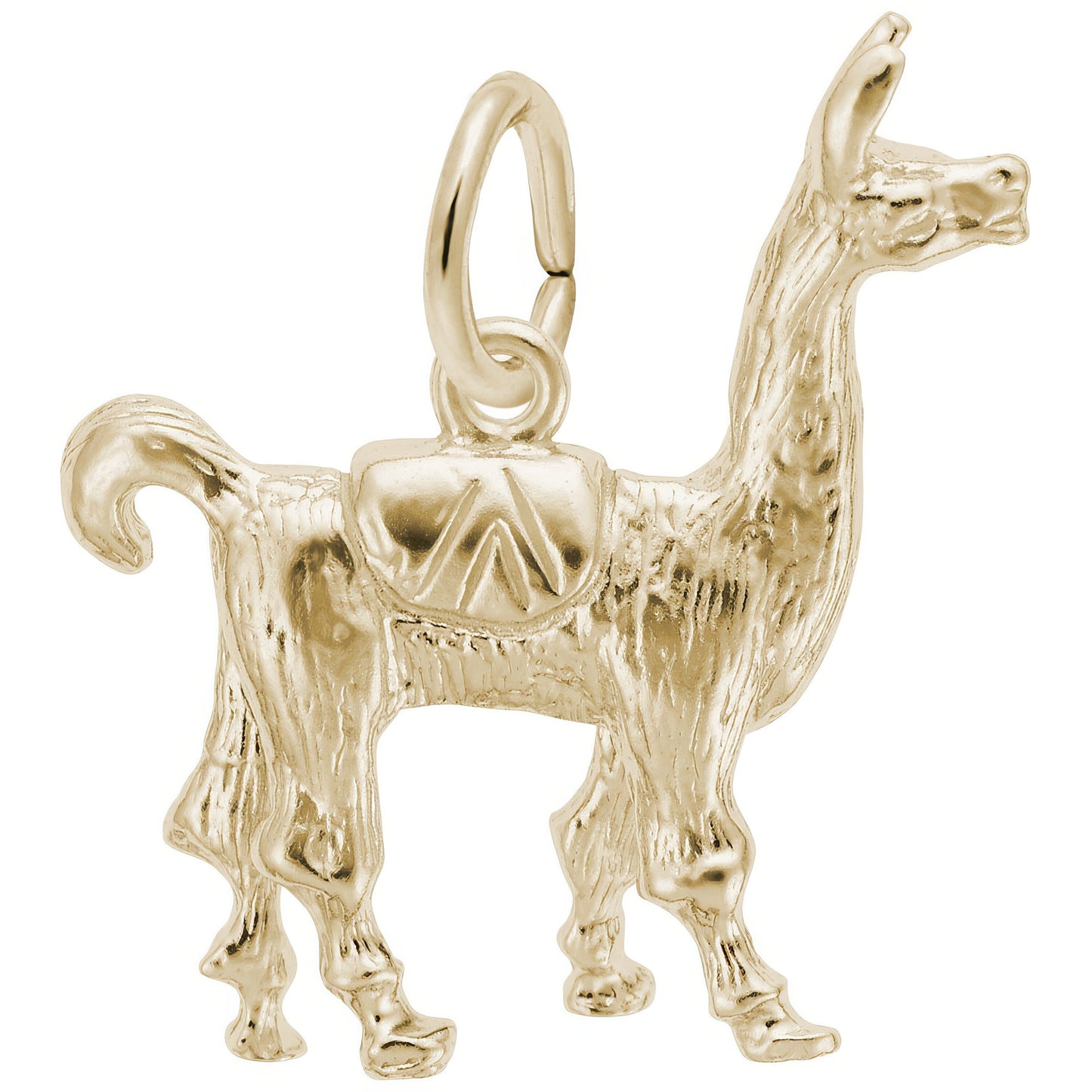 Llama Charm - Metal - Sterling Silver