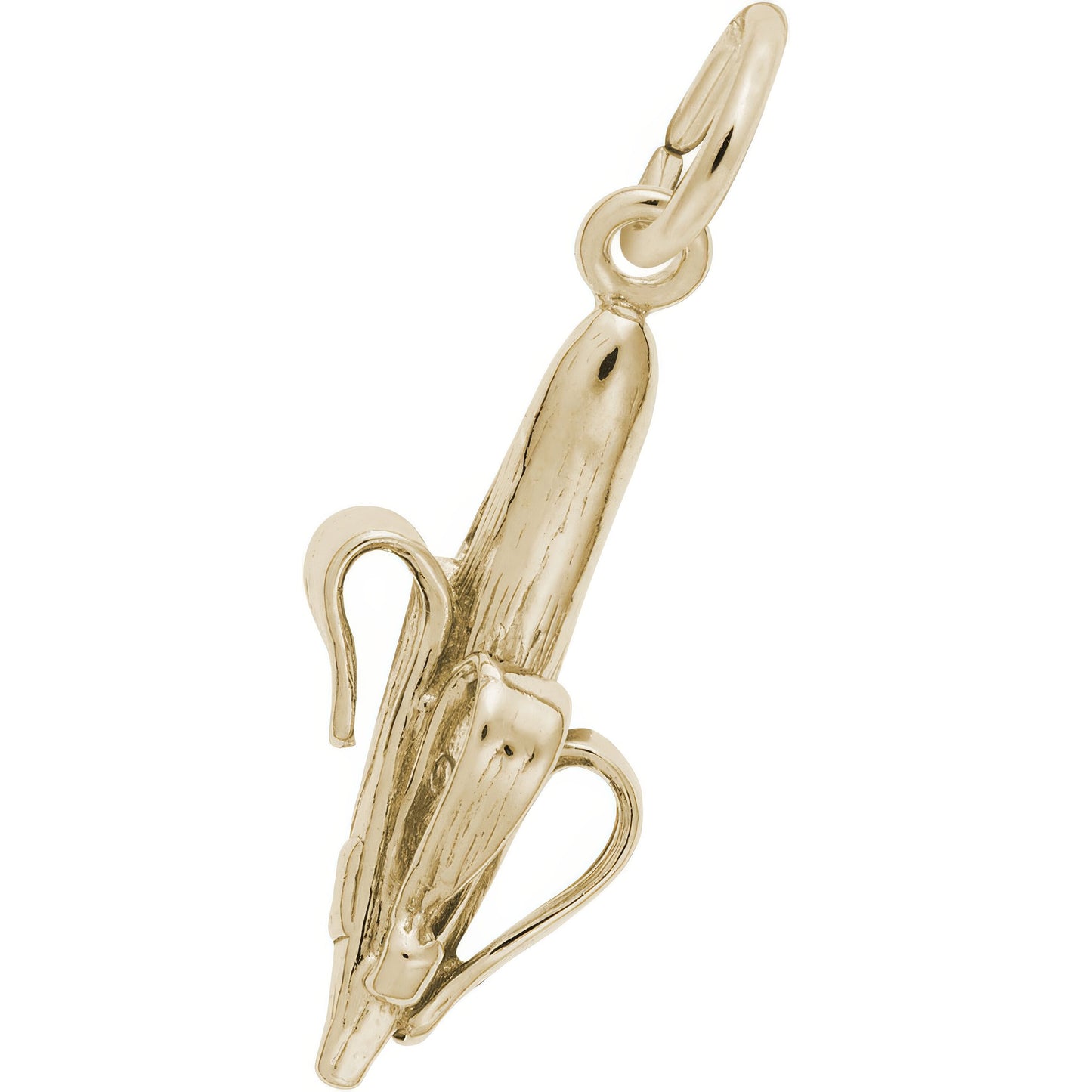 Banana Charm - Metal - Sterling Silver
