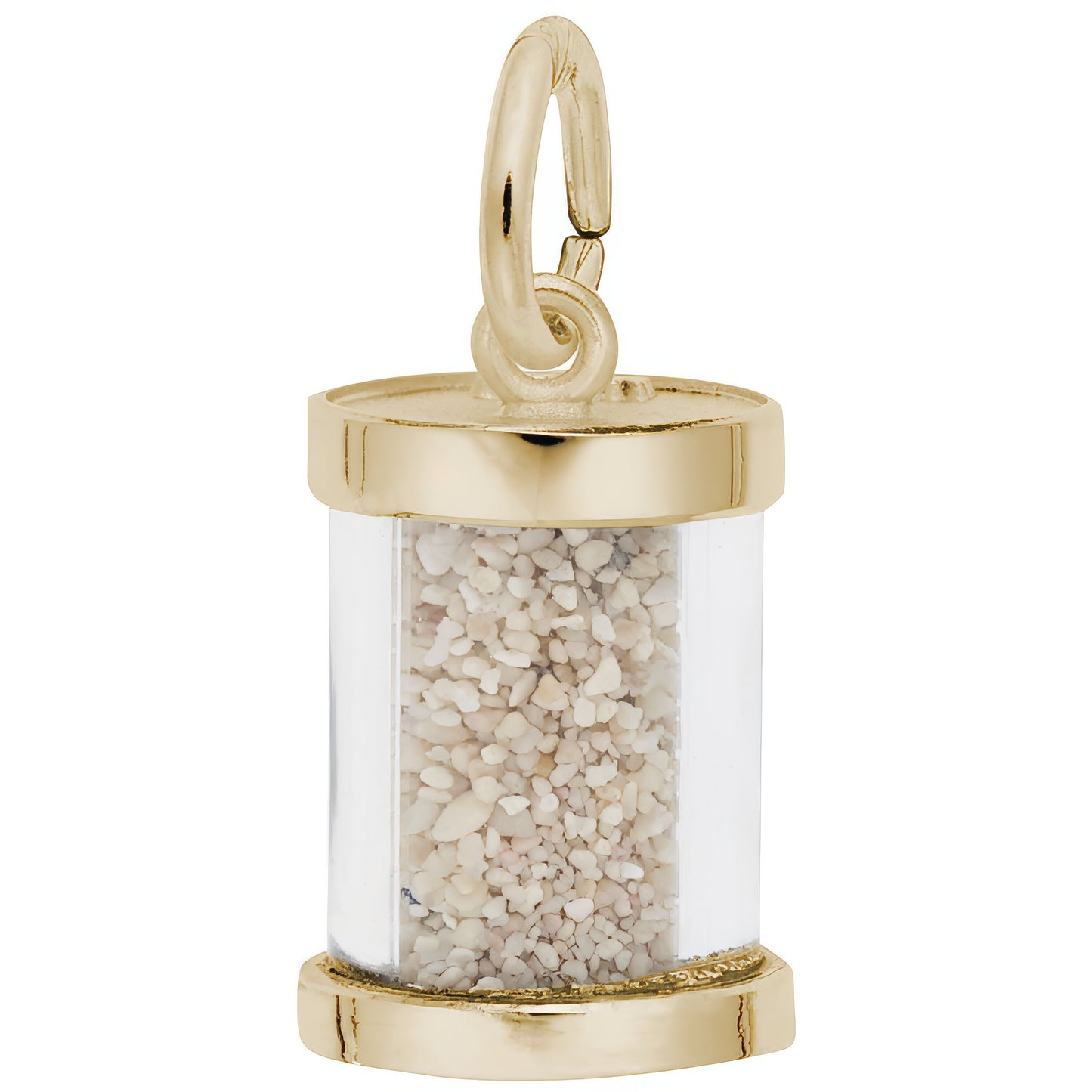 Jamaica Negril/Sand Capsule Charm - Metal - Sterling Silver