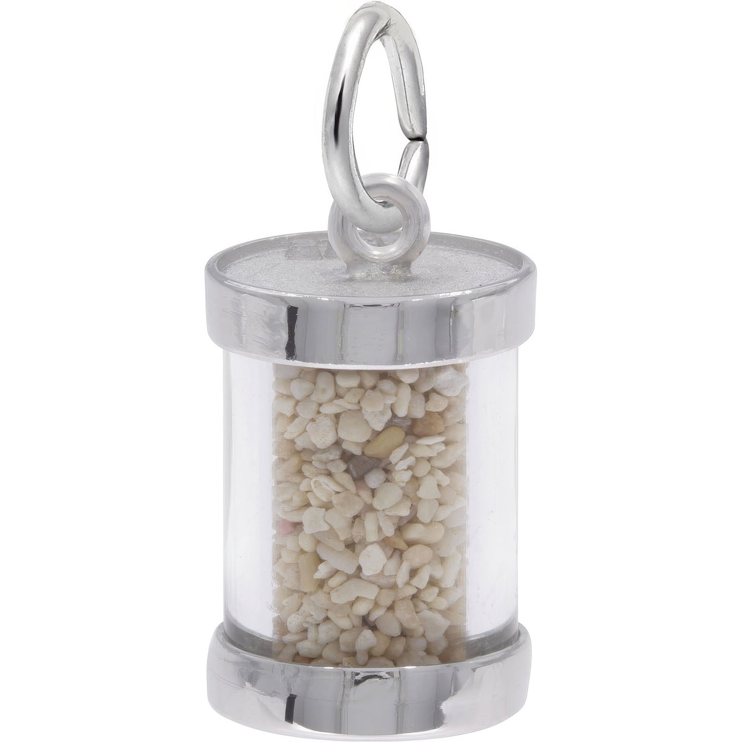 Jamaica Ocho Rios Sand Capsule Charm - Metal - Sterling Silver