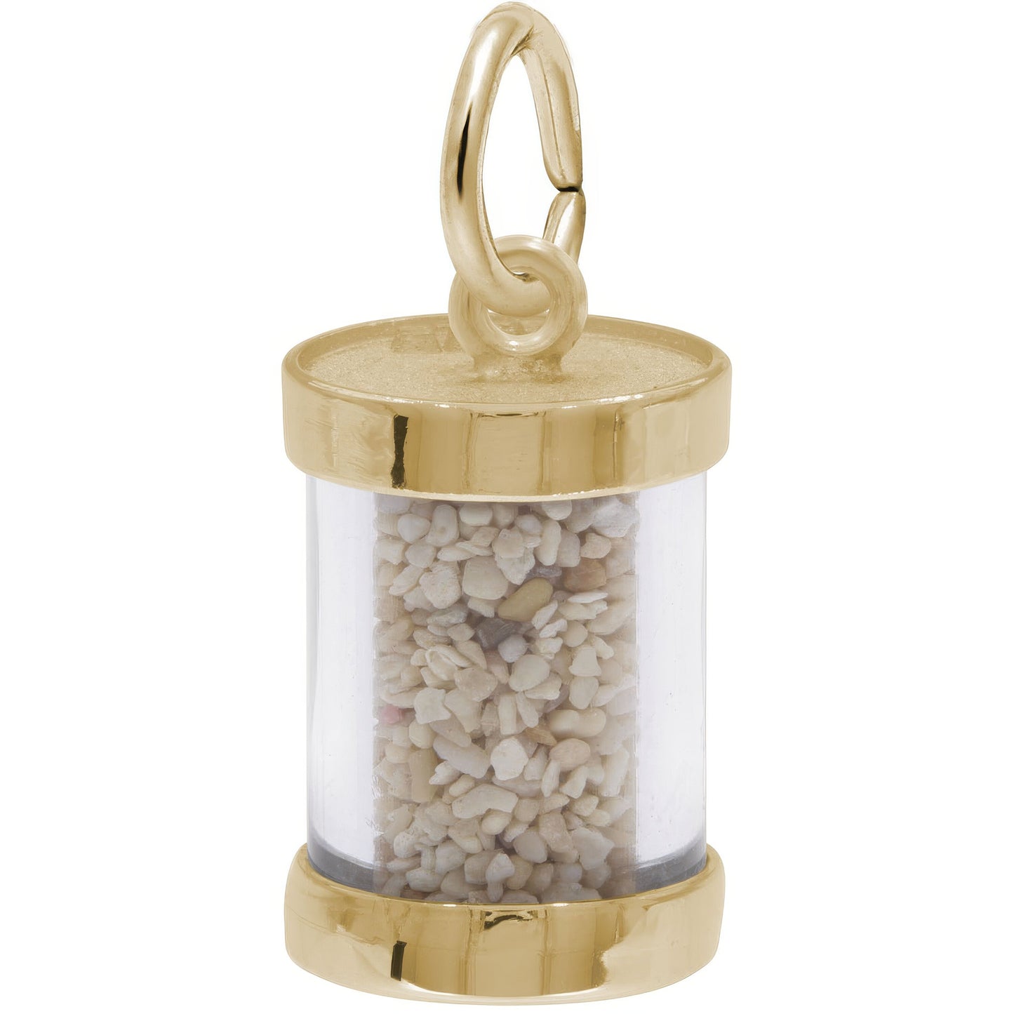 Jamaica Ocho Rios Sand Capsule Charm - Metal - Sterling Silver